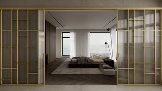 Алюминиевая перегородка Geometric